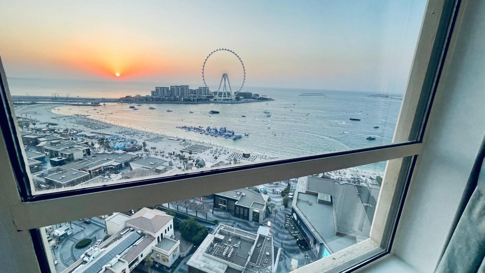 Jbr Beachfront Luxe Apartment All Rooms Sea Facing Dubái Exterior foto