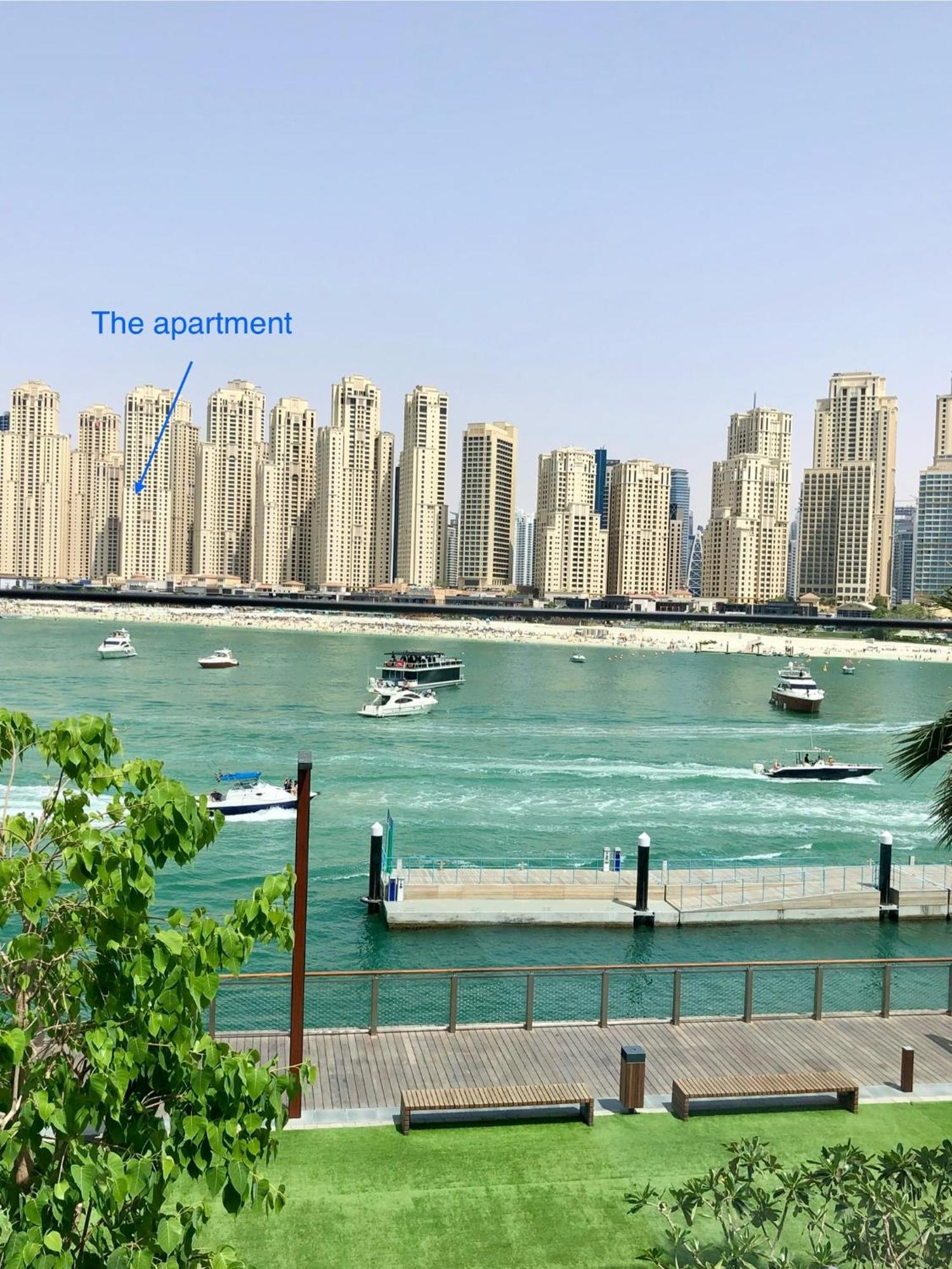 Jbr Beachfront Luxe Apartment All Rooms Sea Facing Dubái Exterior foto