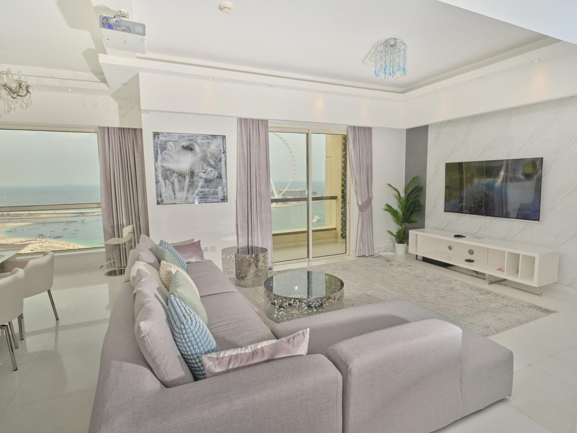 Jbr Beachfront Luxe Apartment All Rooms Sea Facing Dubái Exterior foto