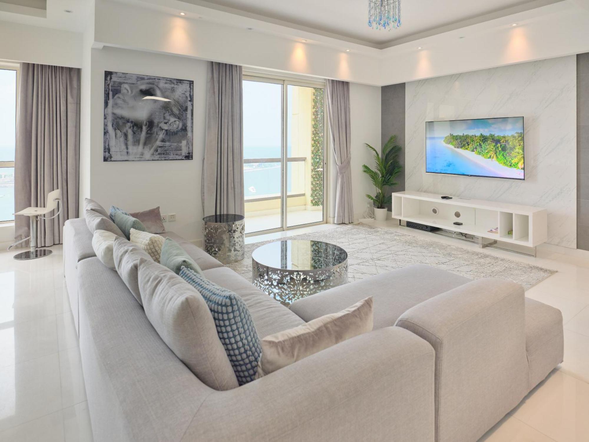 Jbr Beachfront Luxe Apartment All Rooms Sea Facing Dubái Exterior foto