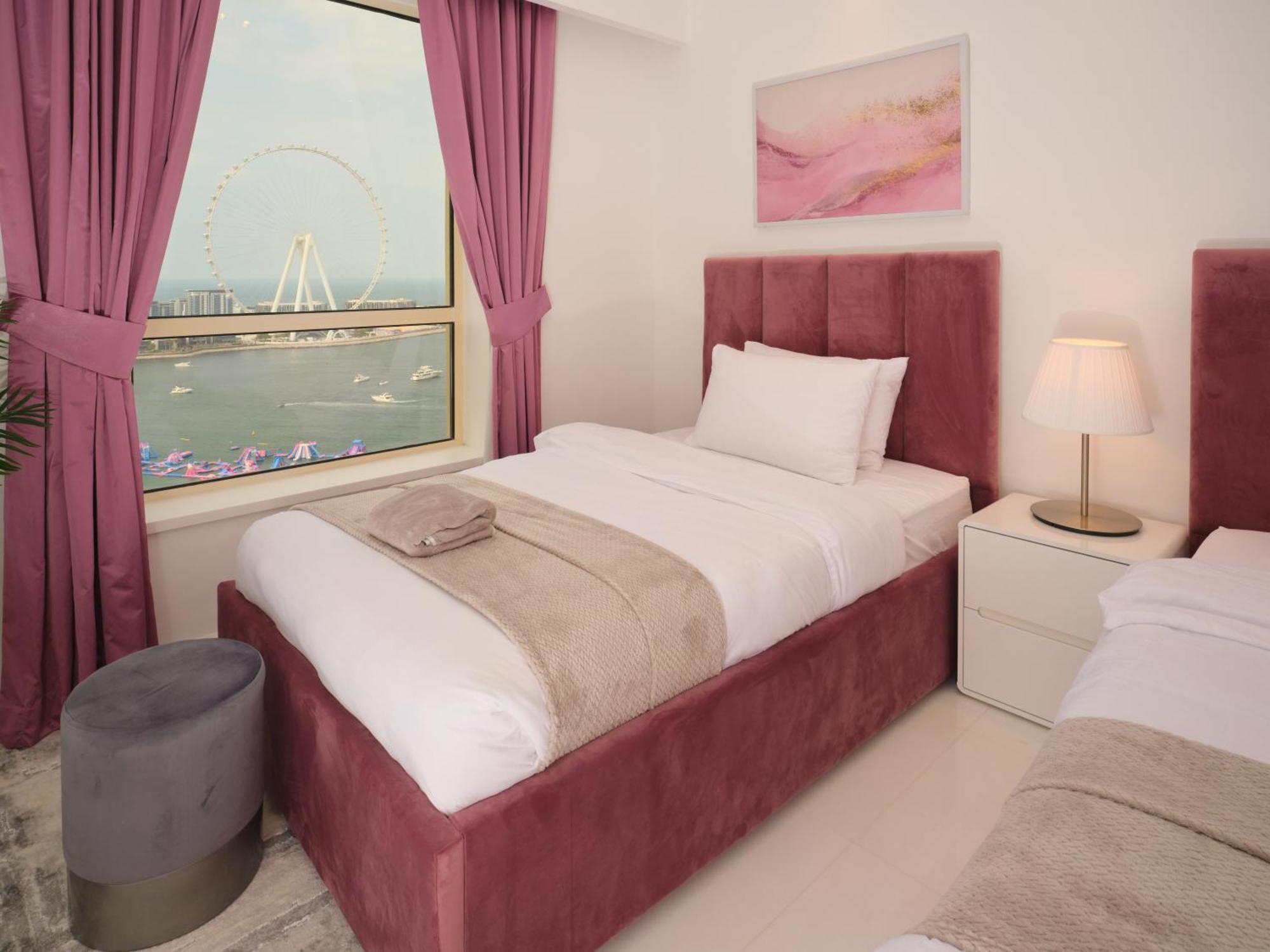 Jbr Beachfront Luxe Apartment All Rooms Sea Facing Dubái Exterior foto
