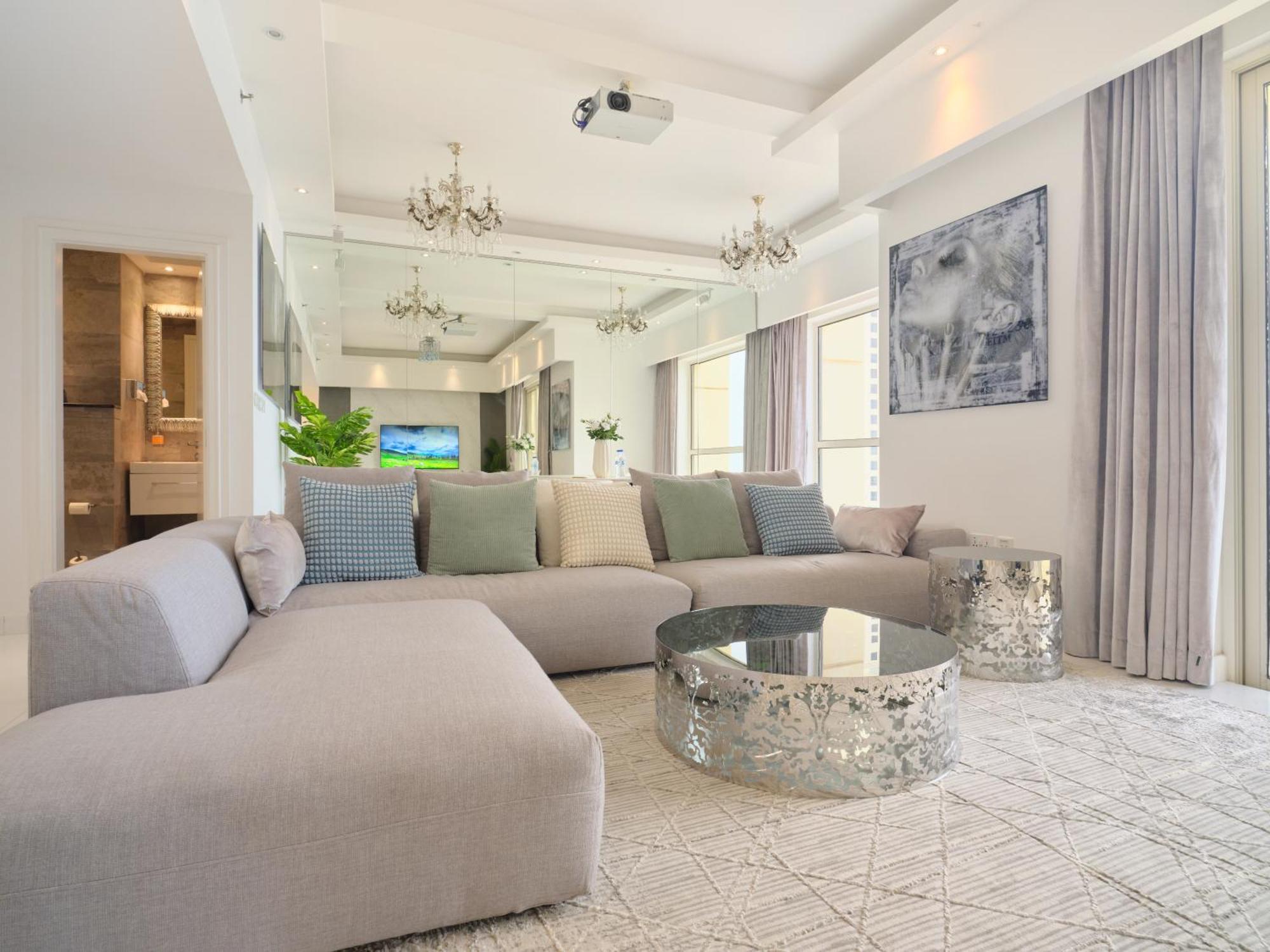 Jbr Beachfront Luxe Apartment All Rooms Sea Facing Dubái Exterior foto