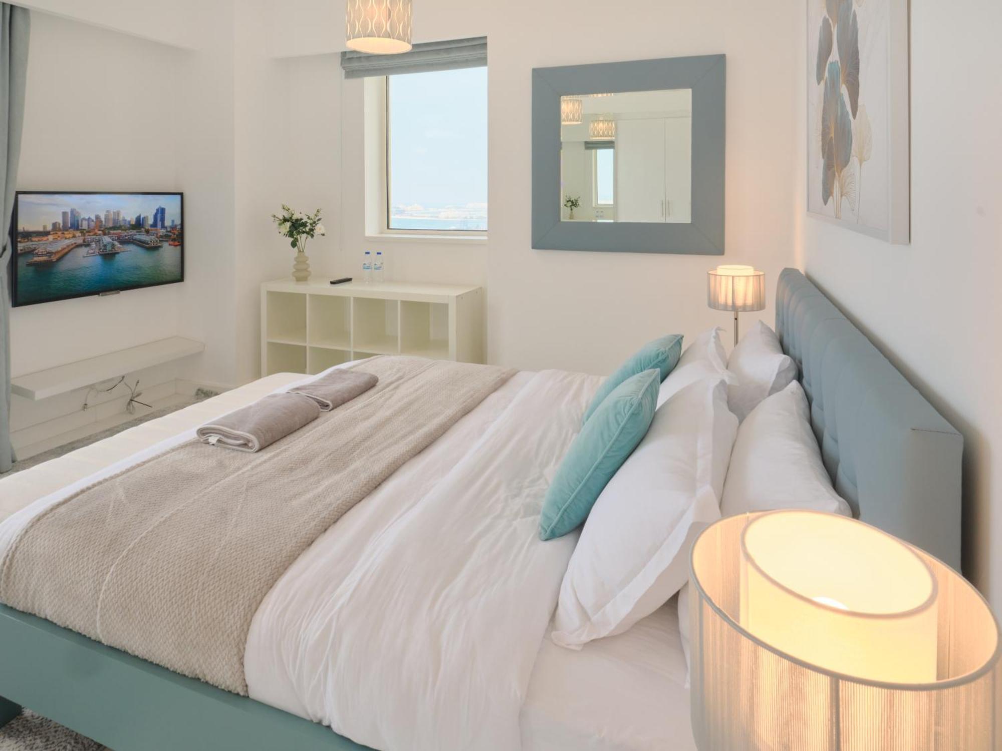 Jbr Beachfront Luxe Apartment All Rooms Sea Facing Dubái Exterior foto