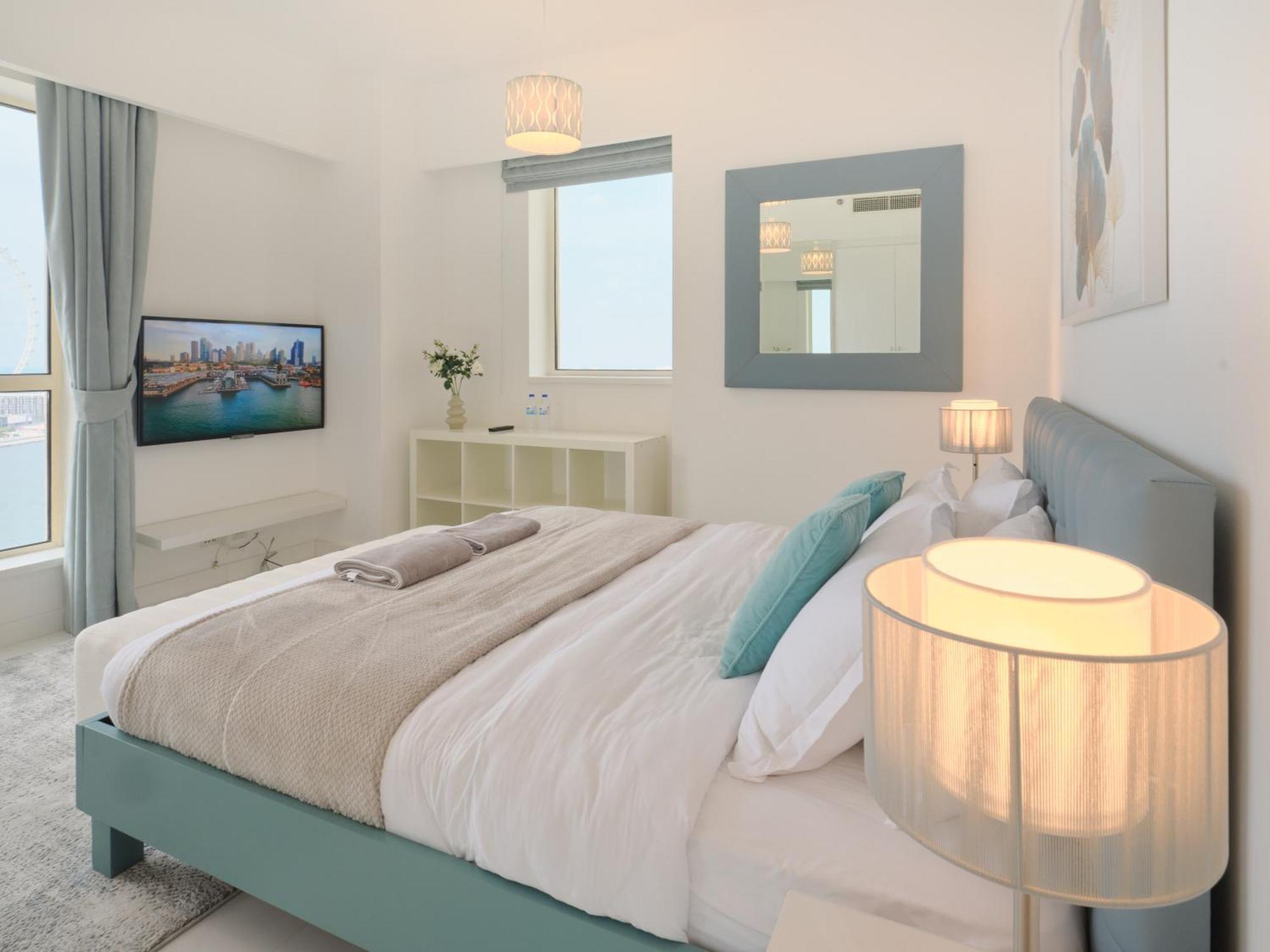 Jbr Beachfront Luxe Apartment All Rooms Sea Facing Dubái Exterior foto