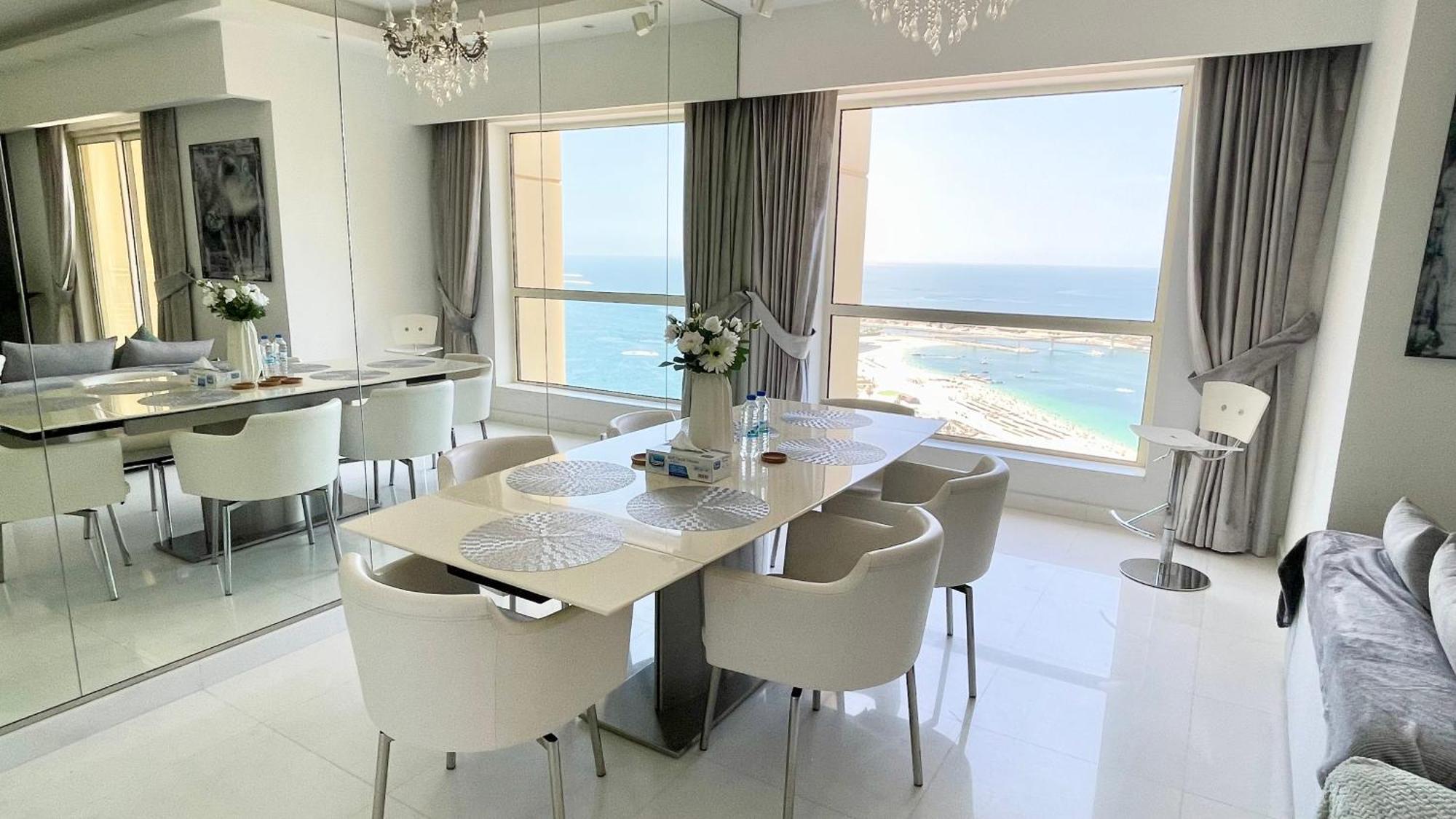 Jbr Beachfront Luxe Apartment All Rooms Sea Facing Dubái Exterior foto